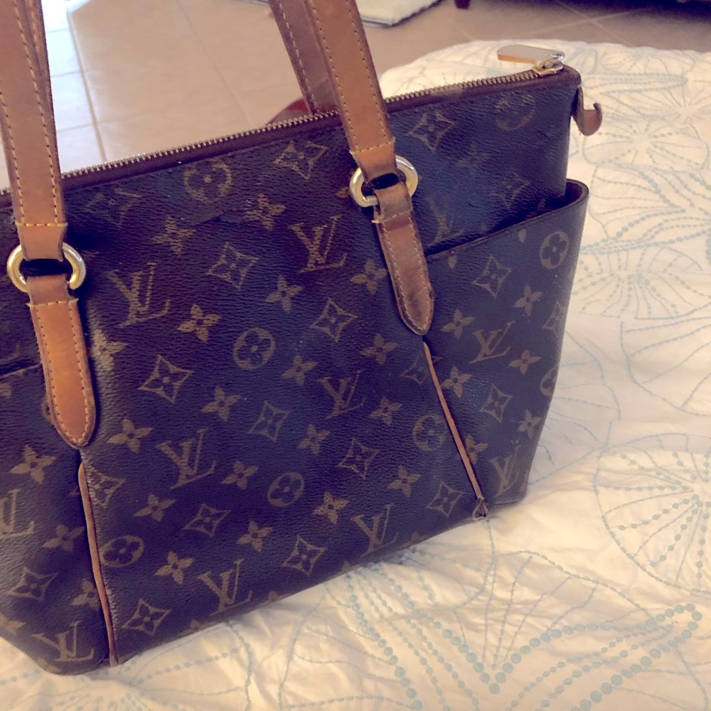 Louis Vuitton Monogram Totally Canvas Brown Tote Bag - Picture 5 of 15